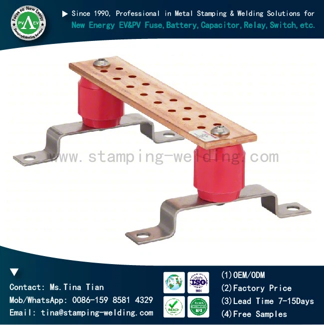 Earthing terminal copper busbar kit