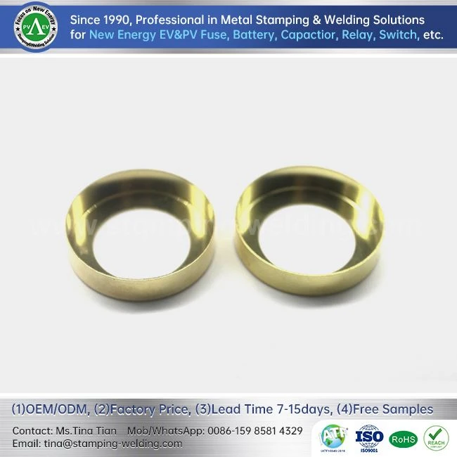 Brass Inner Cap For Bolt Connection Type Quick Fuse