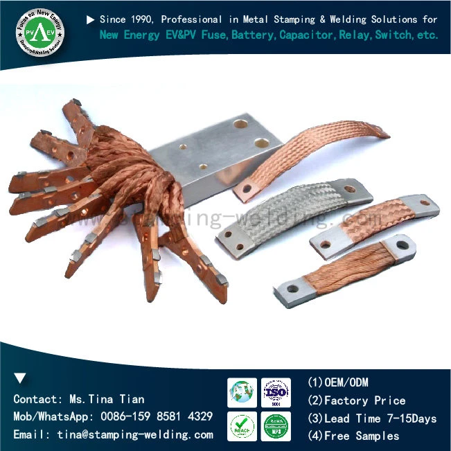 Copper Braided Flexible Busbar Copper Braided Flexible Busbar