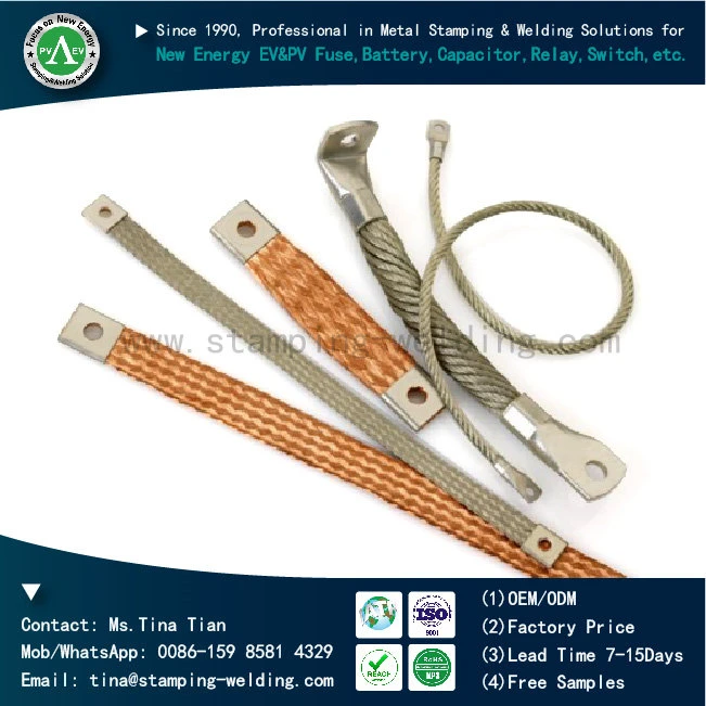 Flexible Braided Copper Busbar Flexible Braided Copper Busbar