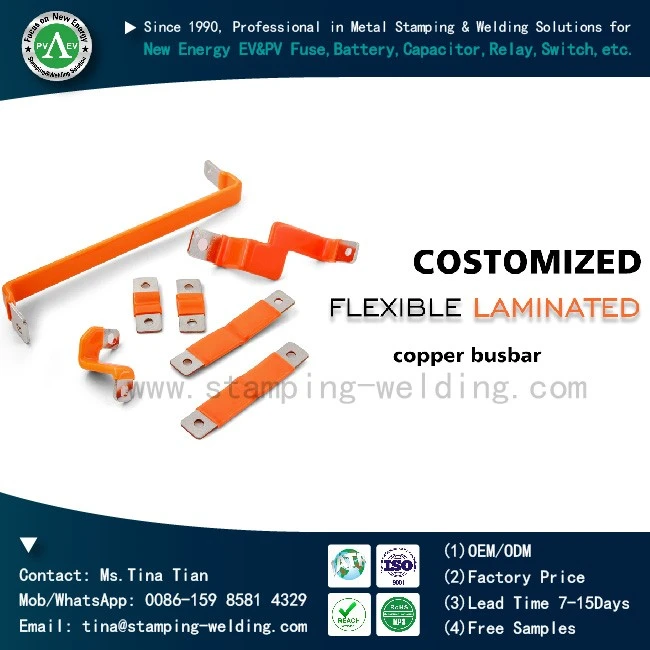 Factory Price Insulated Flexible Copper Busbar