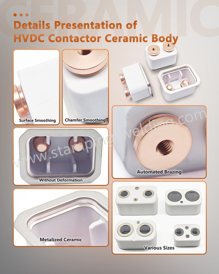 Details Presentation of metallized ceramics Details Presentation of metallized ceramics