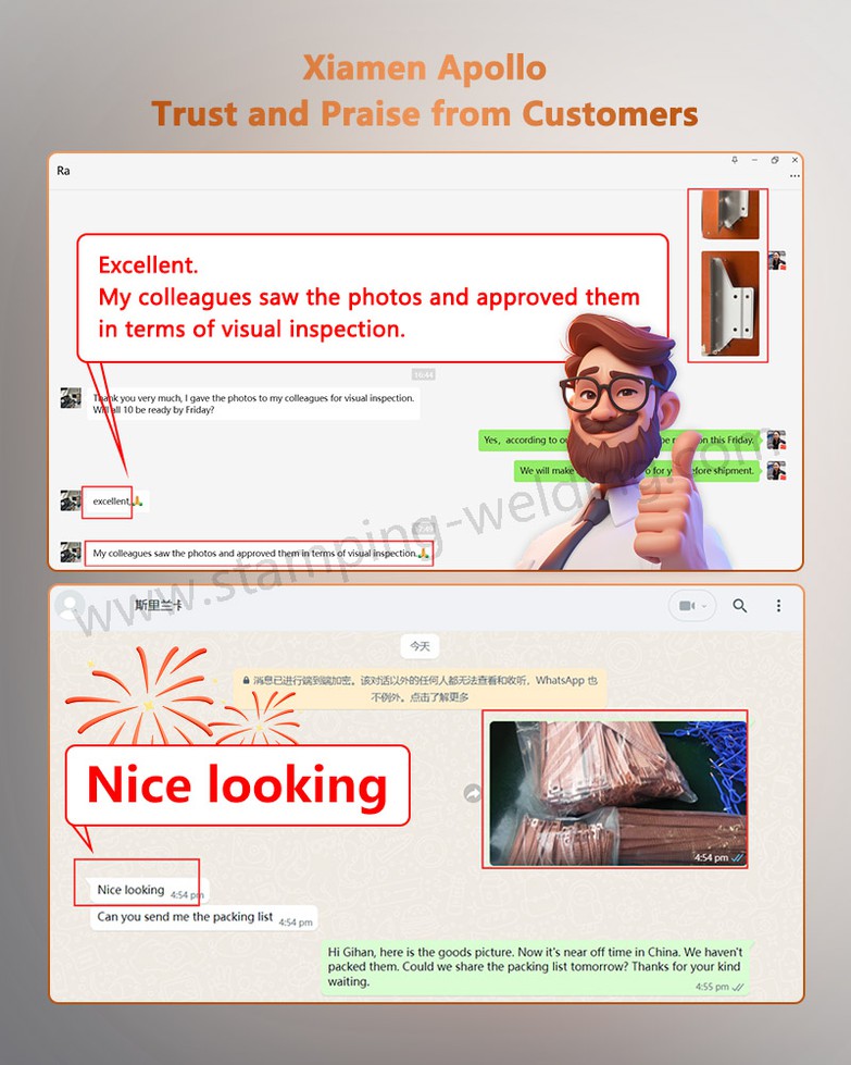 Xiamen Apollo Trust and Praise from Customers Xiamen Apollo Trust and Praise from Customers