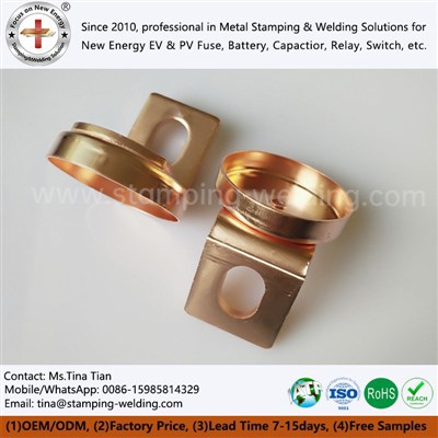 Контакт с медна капачка за предпазител на превозно средство