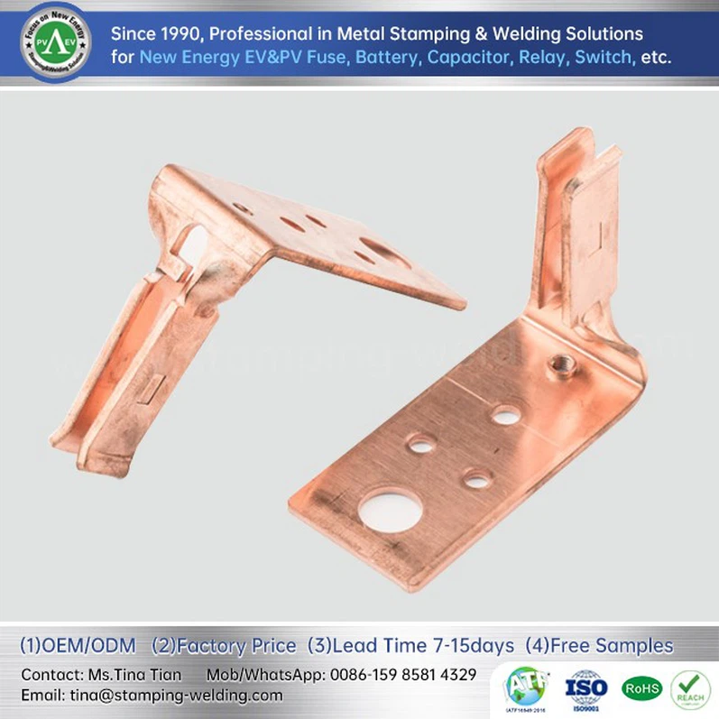 Knife Type Contact for Fuse Link Base Holder Knife Type Contact for Fuse Link Base Holder