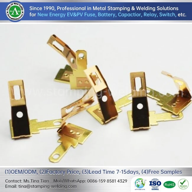 Relay Brass Stamping Parts Relay Brass Stamping Parts