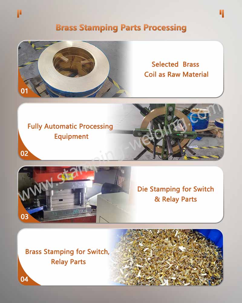 Brass Stamping Parts Processing Brass Stamping Parts Processing