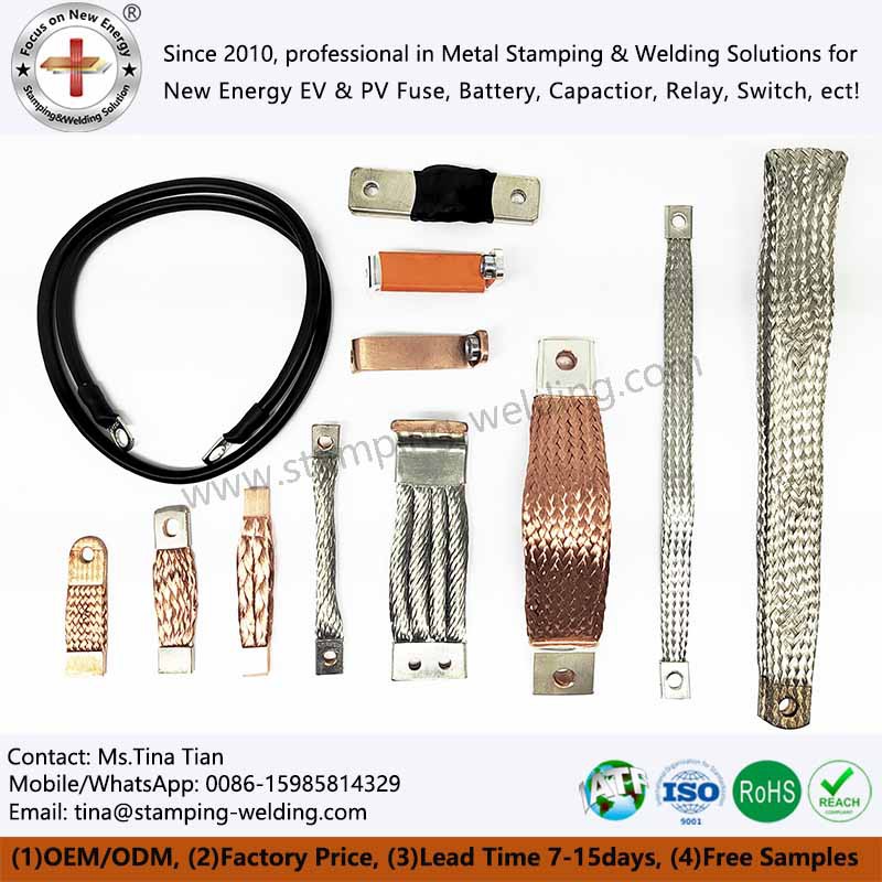 Bus bars of Flexible Copper Braided Wire Bus bars of Flexible Copper Braided Wire