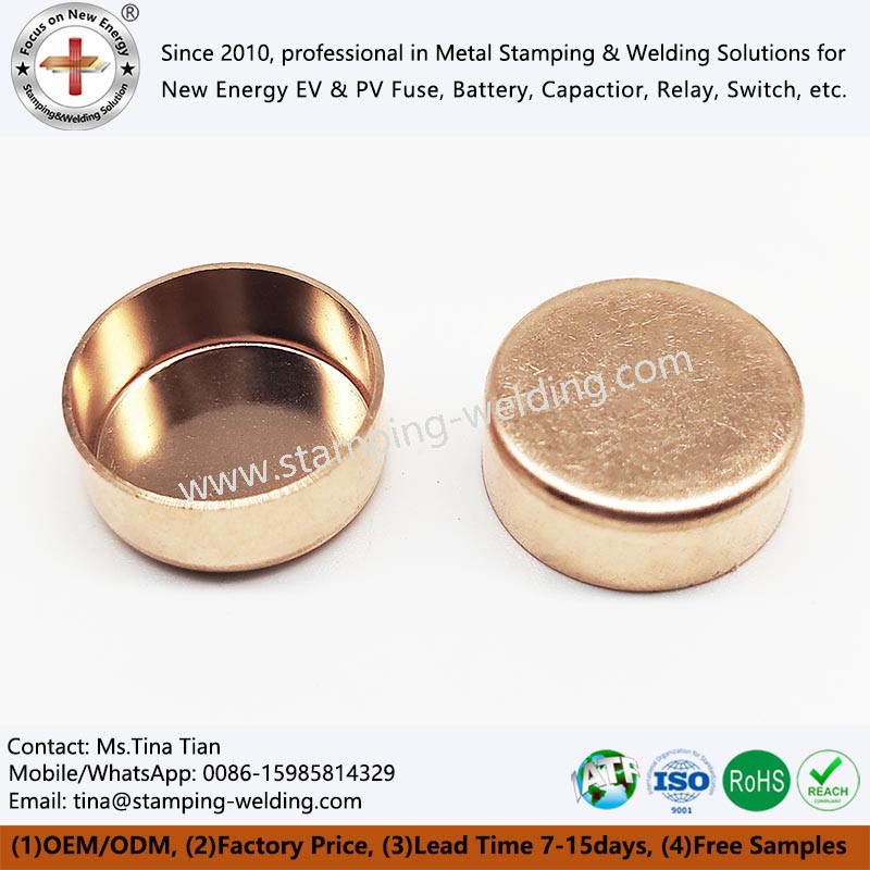 Copper Outer Cap for Eaton Bussmann Fuse Copper Outer Cap for Eaton Bussmann Fuse
