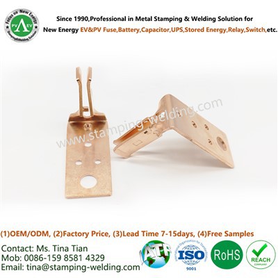 Медни държачи за нож тип NH предпазител