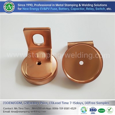 Медна метална крайна капачка за EV предпазител